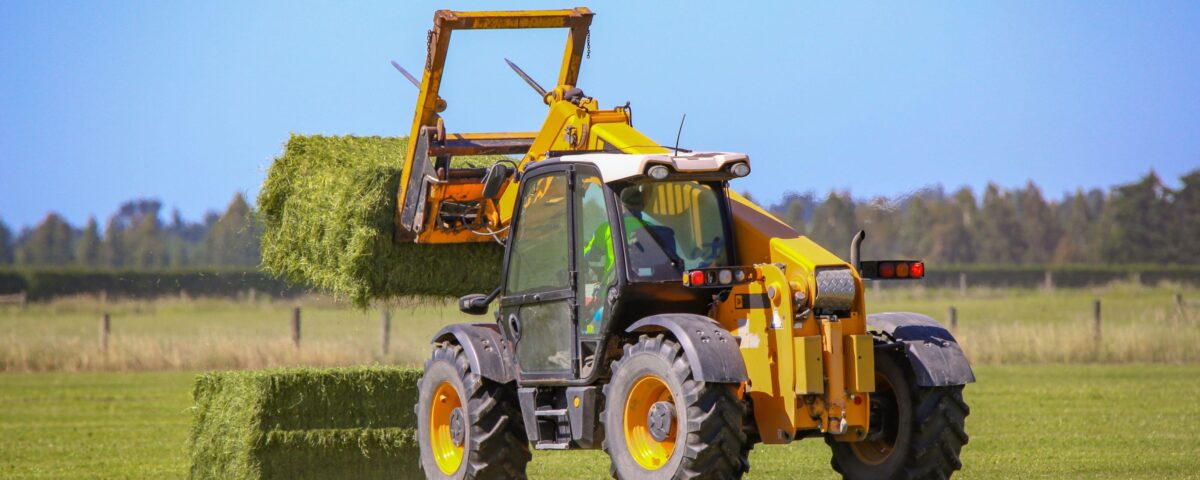 Rough Terrain Telehandler in the field