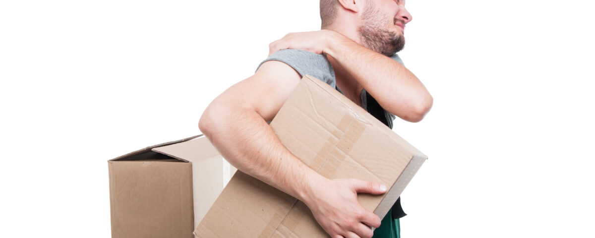 Injuries from wrong manual handling