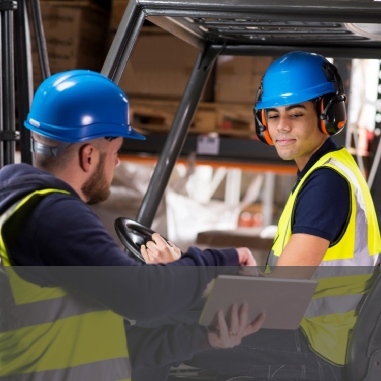 Forklift training
