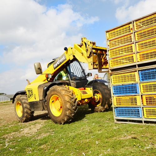 Telehandler truck
